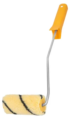 Produktbild von Hardy Working Tools Farbroller 10 cm, Farbwalze mit Steckbügel Hardstar 9 mm, Ma
