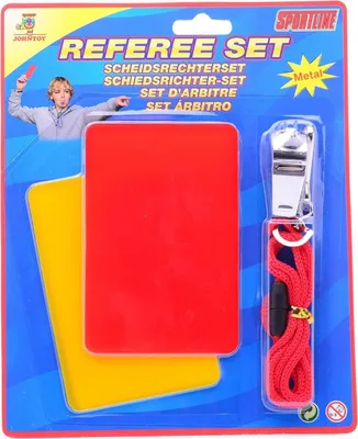 Immagine prodotto di Johntoy 20154 Set arbitro giocattolo per bambini