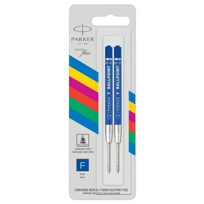 Zdjęcie produktu dla Parker Quinkflow Fine Blue 2 szt