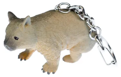 Produktbild von Wombat Schlüsselanhänger Miniblings Anhänger Schlüsselring Australien 6cm