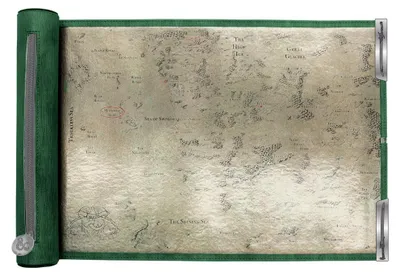 Immagine prodotto di Mappa di rotolamento dei dadi Ultra Pro D&D Forgotten Realms