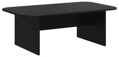 Zdjęcie produktu dla vidaXL Stolik kawowy czarny 93 x 53 x 33 cm materiał drewnopochodny