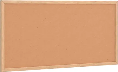 Immagine prodotto di vidaXL Lavagna in sughero con cornice in legno di pino massiccio 60 x 30 cm