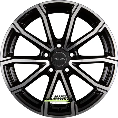 Produktbild von Mak DaVinci black mirror 7x17 ET47.5 - LK4/108 ML63.4 Felge Alu