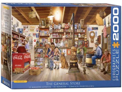 Produktbild von EUROGRAPHICS Puzzle Gemischtwarenladen 2000 Teile