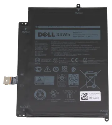 Produktbild von YX0XH Dell Akku 34Wh