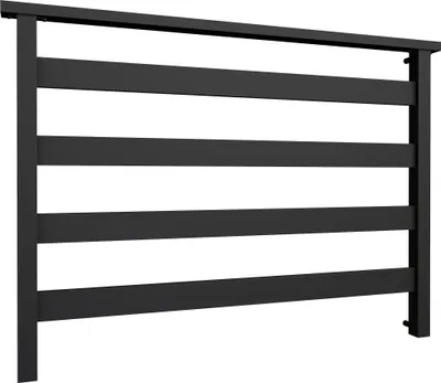 Immagine prodotto di "Parapetto per balconcino alla francese 120 cm AluBasic RAL 7016 antracite opaco"