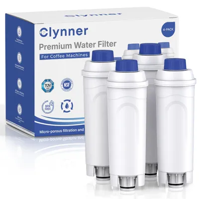 Wasserfilter-Ersatz (4er-Pack) für DeLonghi Kaffeemaschinen