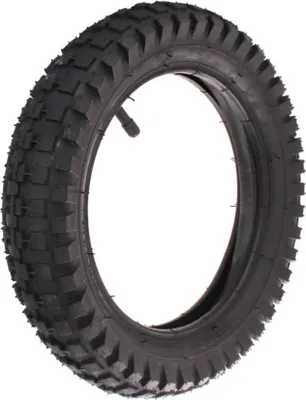 Produktbild von Crossreifen Dirtbike Kinder-Dirtbikereifen 12.5 x 2,75 Schlauch Ersatzreifen