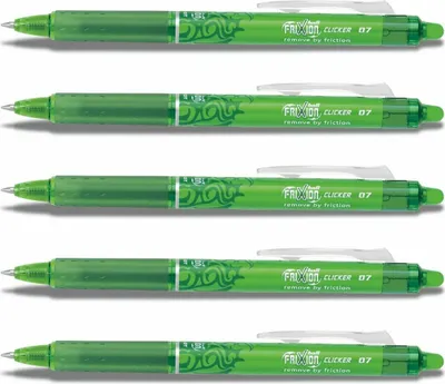 Produktbild von Frixion Clicker 0.7 - 5er-Set hellgrün