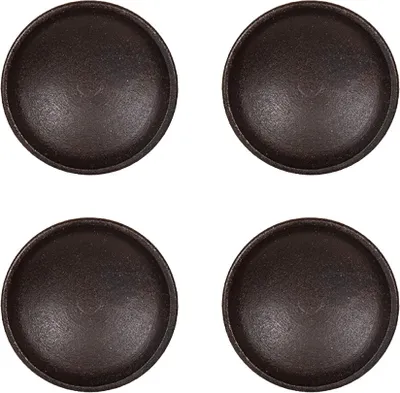 Produktbild von Clayre & Eef Türknauf 4er Set Ø 3 cm Braun Eisen