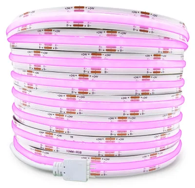Obrázek produktu pro LED pásek COB RGB, 24 V DC, 10 metrů/role, stmívatelný, flexibilní