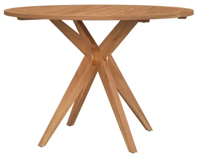 Produktbild von vidaXL Gartentisch Rund Ø110x75 cm Massivholz Akazie