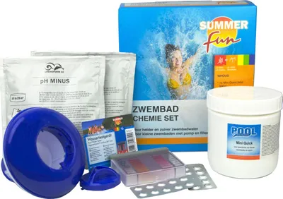 Immagine prodotto di Summer fun Pool Starter Set Chimica Standard Bianco