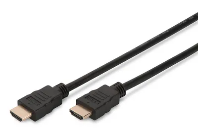 Image de DIGITUS HDMI High Speed mit Ethernet Anschlusskabel, 10m, sw