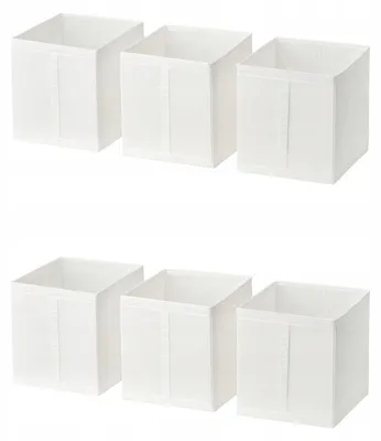 Produktbild von IKEA SKUBB Aufbewahrungsbox, weiß, 31x34x33 cm, 3er-Pack
