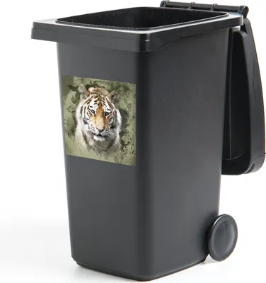 Produktbild von MuchoWow® - Abfall-Aufkleber - Container - für Abfallcontainer