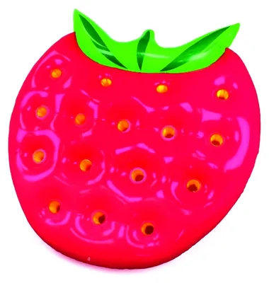 Produktbild von Luftmatratze Erdbeere, 32 x 27 x 18 cm