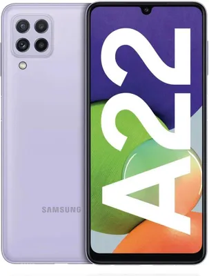 Produktbild von Samsung Galaxy A22 SM-A225F, 16,3 cm (6.4"), 1600 x 720 Pixel, 4 GB, 64 GB, 48 MP, Violett