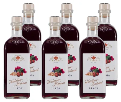 Produktbild von Fies Waldbeer-Krokant Likör (6 x 0,5L)