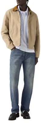 Produktbild von Levi's Herren Jeanshose 501 Original mit Knopfleiste, Straight Fit, Blau (A Soft