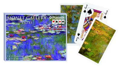 Produktbild von Monet Lilies Gallery - Spielkarten
