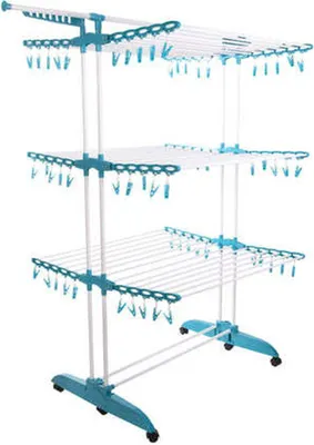 Produktbild von Šnúra na oblečenie Bepro Blue ABS 22 x 89 x 6 cm