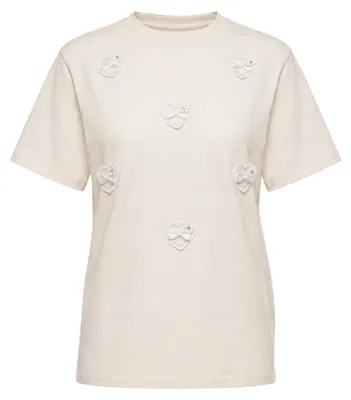 Produktbild von SWIRLIE damen t-shirt - beige, S