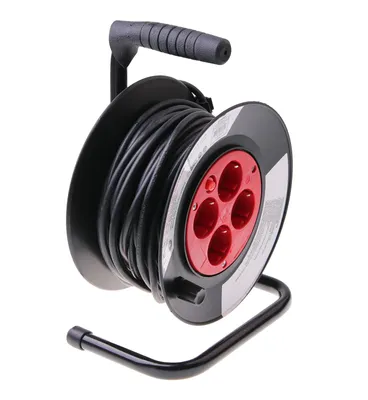 Produktbild von Kabeltrommel Verlängerungskabel Gummikabel Kabel 15 Meter Bellson 005085