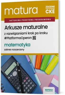 Obrázek produktu pro Matematika – maturita 2027, zkouškové testy, rozšířená úroveň, 5 testů, vydavatelství Operon