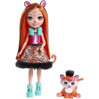 Produktbild von Enchantimals Tigermädchen Tanzie Puppe