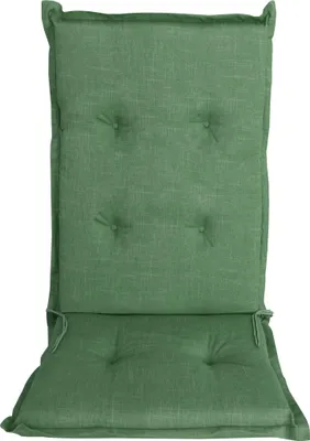 Produktbild von Sungarden Hochlehner Gartenstuhl Auflage Borkum grün 117 cm