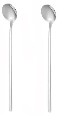Produktbild von Inovra - Eislöffel, 17 cm - Edelstahl - Set aus 2 - Eislöffel - Cocktaillöffel - Verstellbar - Erhältlich in Gold/Silber - Edelstahl-Löffel