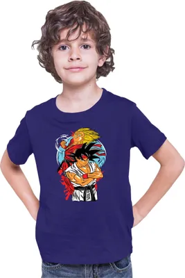 Immagine prodotto di Maglietta per bambini Dragon Anime Manga Ball Z Goku 39, 3-4 Jahr - 104 , Bleu foncé