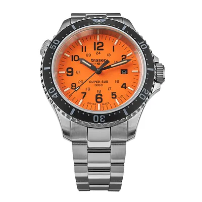 Produktbild von Traser H3 - 109379 - Armbanduhr - Herren - Quarz - P67 Diver Orange Special Set