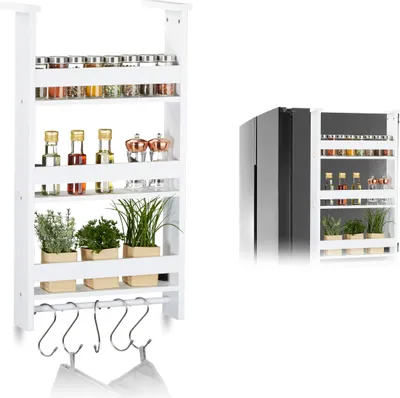 Produktbild von relaxdays Hängeregal für Kühlschrank