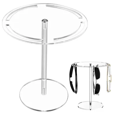 Produktbild von 360° Drehbarer Brillenhalter für mehrere Sonnenbrillen - Acryl Brillenständer