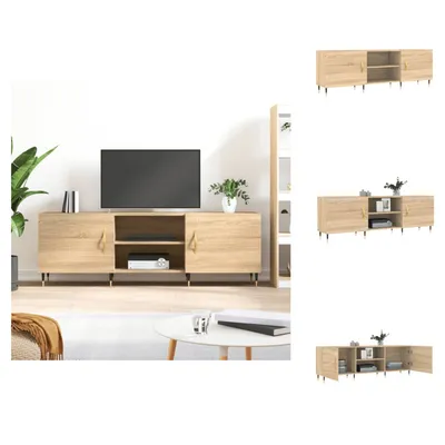 Produktbild von vidaXL TV-Schrank Sonoma-Eiche 150x30x50 cm Holzwerkstoff -  TV-Möbel