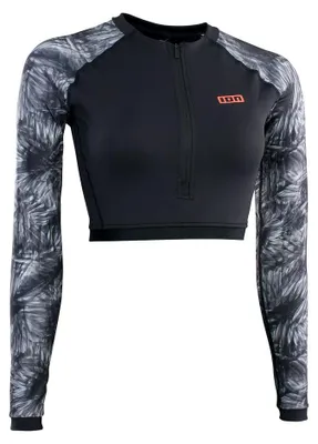 Obrázok produktu pre Ion Rashguard Shorty s dlhým rukávom, čierny, dámsky, veľkosť S