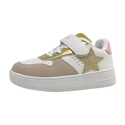 Produktbild von Jela  Kinderschuhe Mädchen Klett Klettschuh Weiß Freizeit, Schuhgröße:32 EU