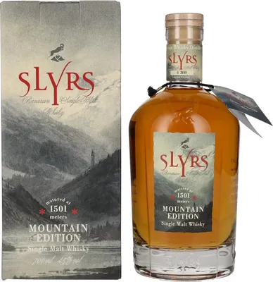 Immagine prodotto di Slyrs Single Malt Whisky MOUNTAIN EDITION 45% Vol. 0,7l in confezione regalo
