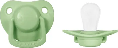Produktbild von FILIBABBA Schnuller Pistachio 0-6 Monate 2Stück