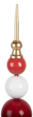 Obrázek produktu pro Vánoční dekorace Clayre & Eef, Ø 12 x 48 cm, zelená, kovová