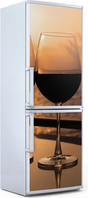 Produktbild von Magnete Dekorative - 70 cm x 190 cm - Küche - Magnetmatte Kühlschrankmagnete - Wein Glas