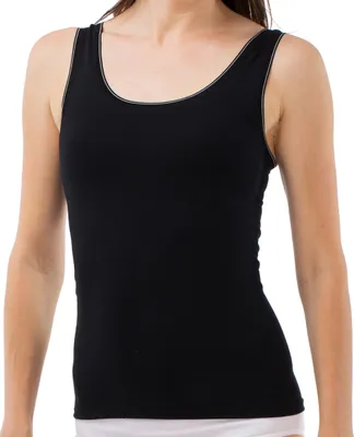 Produktbild von Achseltop im 3er Pack aus Baumwolle von Schöller 51221-580-3er (Größe: 44 / Farbe: schwarz)