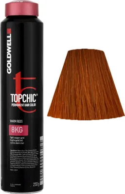 Produktbild von Goldwell Topchic The Reds, Kastanienbraun, 8KG, Light Copper Gold, Unisex, 250 ml, Alle Haare