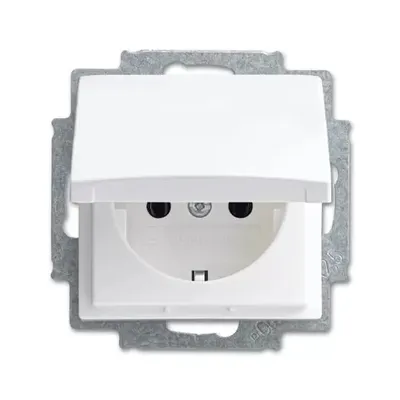 Productafbeelding van BUSCH JAEGER stopcontact SCHUKO 20 EUKR-914, alpinweiß (alpinwit)