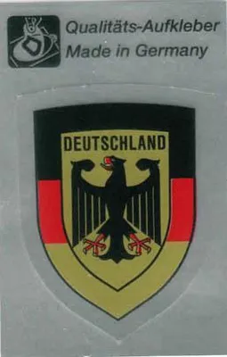 Produktbild von PVC-Aufkleber - Deutschland - Gr. ca. 3 x 6 cm - 301057