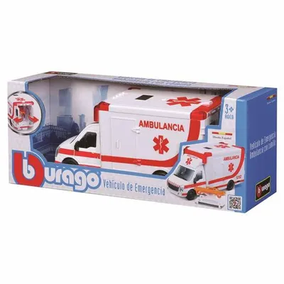 Produktbild von Krankenwagen Rettungswagen Modell BBURAGO 18-32266