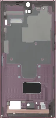 Image de Samsung, kit de réparation d'origine pour le boîtier central du Galaxy S22 Ultra, bordeaux
